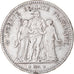 Monnaie, France, Hercule, 5 Francs, 1848, Paris, TB+, Argent, Gadoury:683