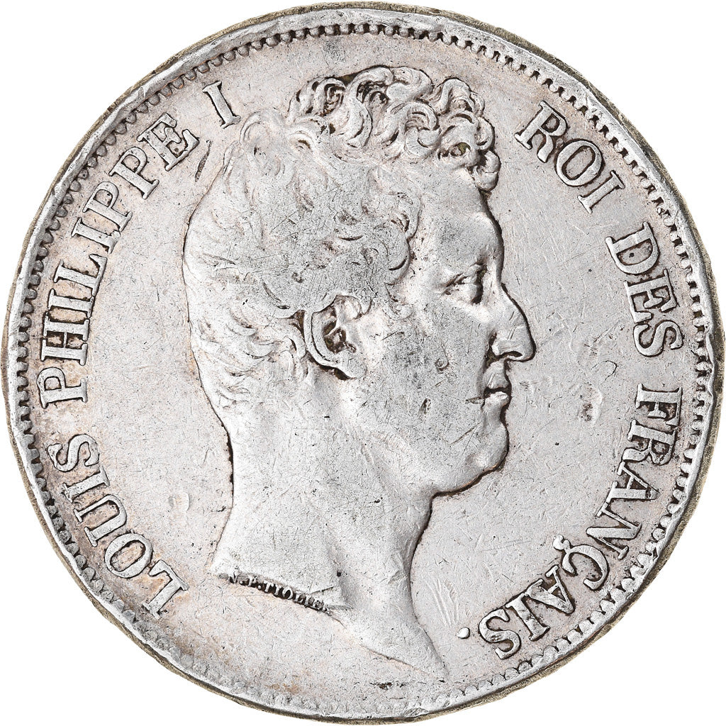 Coin, France, Louis - Philippe, 5 Francs, 1831, Paris, Tranche en relief