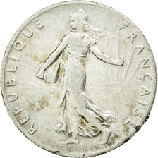 Moneda, Francia, Semeuse, 50 Centimes, 1909, Paris, MBC, Plata, KM:854