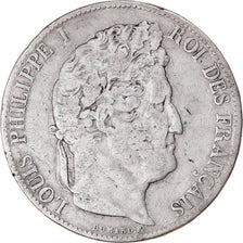 Monnaie, France, Louis-Philippe, 5 Francs, 1846, Paris, TB, Argent
