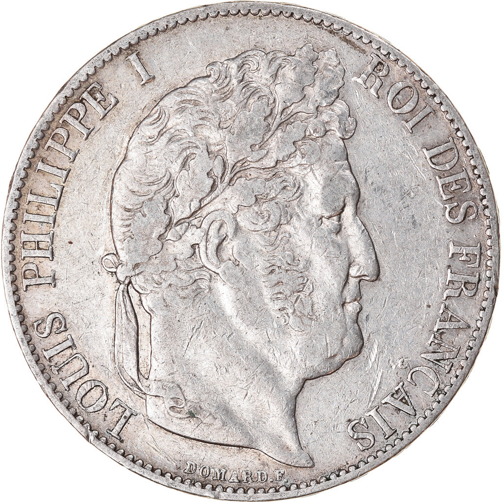 Moneta, Francja, Louis-Philippe, 5 Francs, 1846, Paris, VF(30-35), Srebro