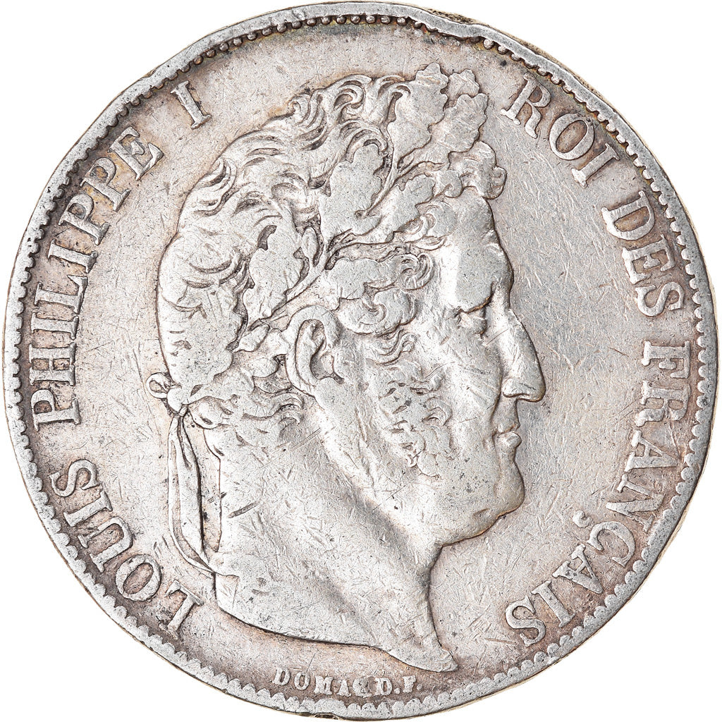 Coin, France, Louis-Philippe, 5 Francs, 1846, Bordeaux, VF(30-35), Silver