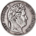 Coin, France, Louis-Philippe, 5 Francs, 1847, Paris, VF(30-35), Silver
