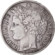 Coin, France, Cérès, 5 Francs, 1851, Paris, VF(30-35), Silver, KM:761.1