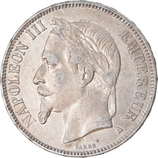 Moneta, Francia, Napoleon III, Napoléon III, 5 Francs, 1867, Paris, BB
