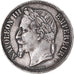Moneda, Francia, Napoleon III, Napoléon III, 5 Francs, 1870, Paris, BC+, Plata