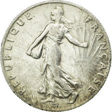 Moneta, Francia, Semeuse, 50 Centimes, 1907, Paris, BB, Argento, KM:854