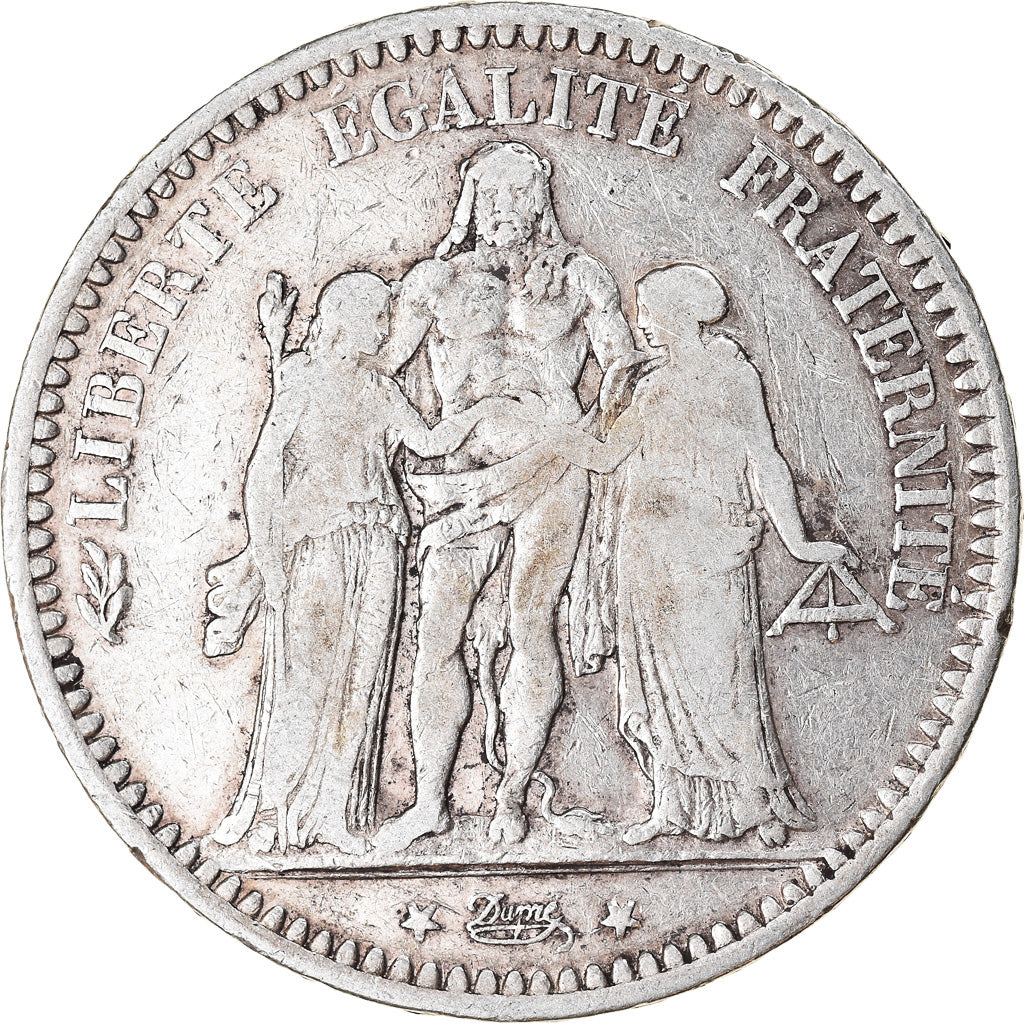 Coin, France, Hercule, 5 Francs, 1873, Paris, VF(20-25), Silver, KM:820.1