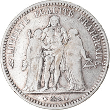 Coin, France, Hercule, 5 Francs, 1873, Paris, VF(20-25), Silver, KM:820.1