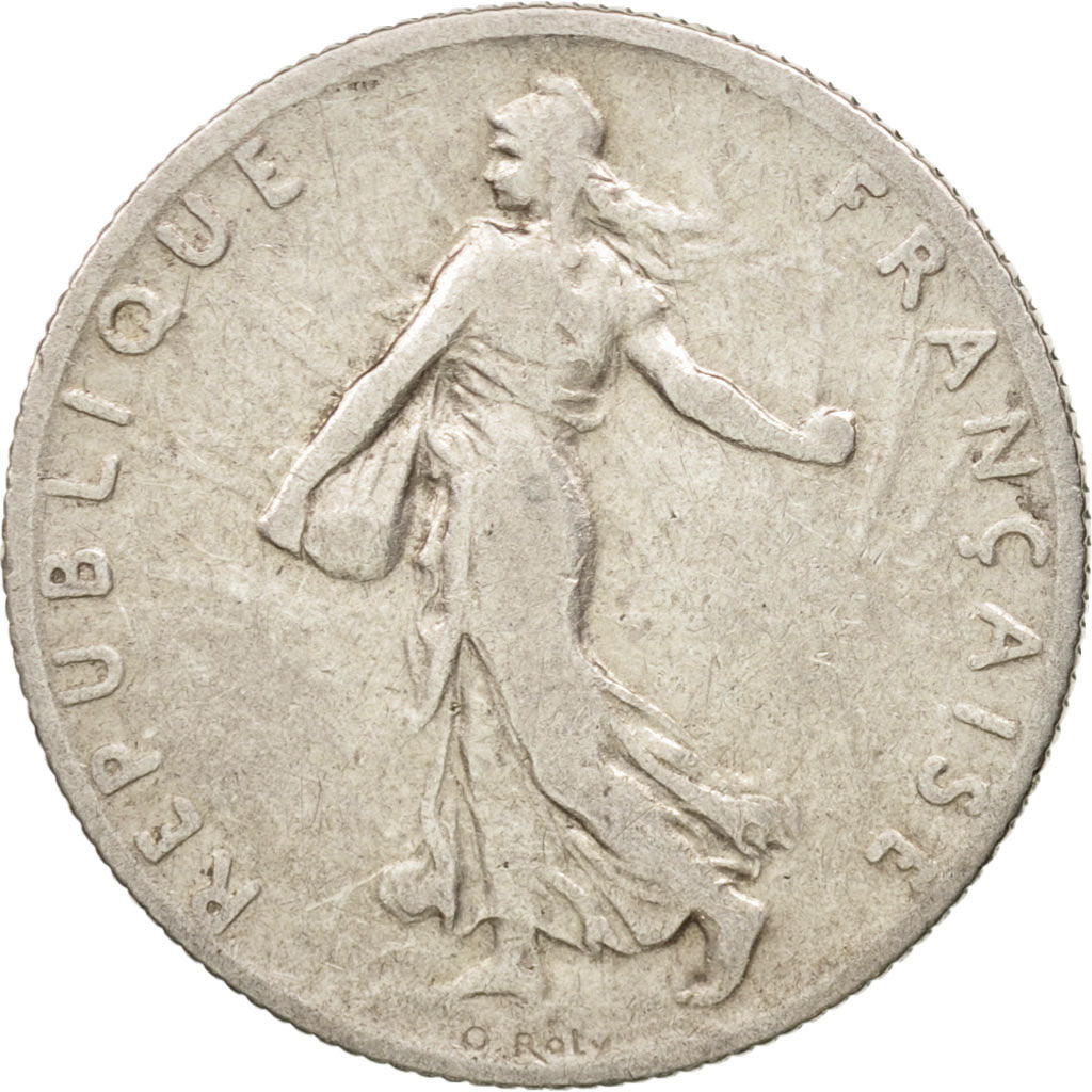 France, Semeuse, 50 Centimes, 1904, Paris, TB+, Argent, KM:854, Gadoury:420