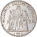 Coin, France, Hercule, 5 Francs, 1873, Paris, EF(40-45), Silver, KM:820.1
