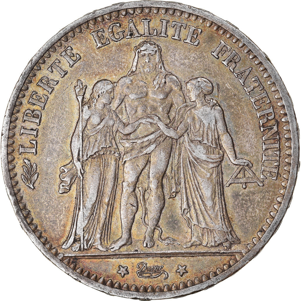 Monnaie, France, Hercule, 5 Francs, 1874, Paris, TTB, Argent, Gadoury:745a