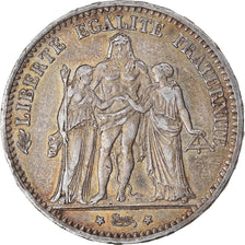 Monnaie, France, Hercule, 5 Francs, 1874, Paris, TTB, Argent, Gadoury:745a