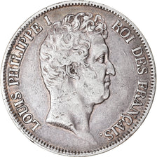 Münze, Frankreich, Louis-Philippe, 5 Francs, 1831, Rouen, S+, Silber, KM:735.2