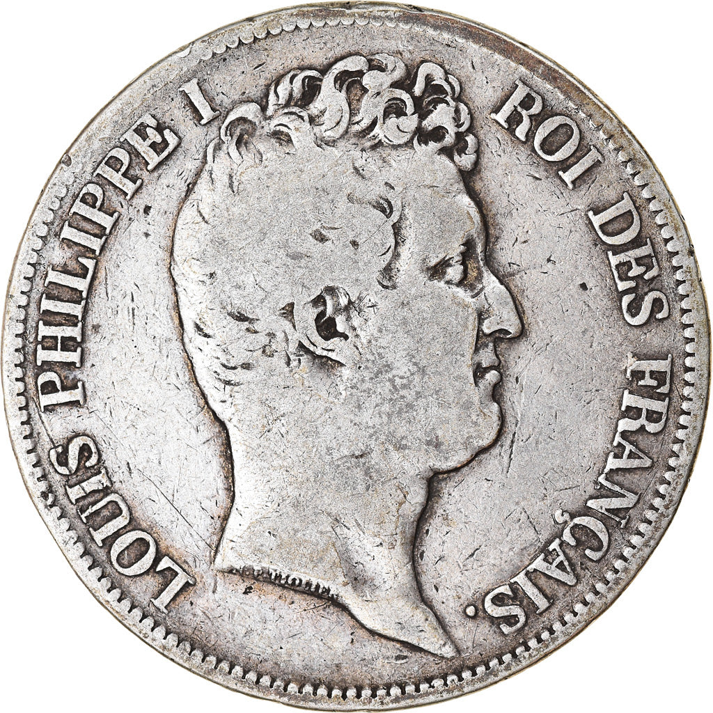 Monnaie, France, Louis-Philippe, 5 Francs, 1831, Paris, TB, Argent, Gadoury:676