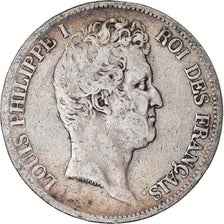Coin, France, Louis-Philippe, 5 Francs, 1831, Paris, VF(20-25), Silver