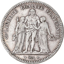 Coin, France, Hercule, 5 Francs, 1848, Paris, VF(30-35), Silver, KM:756.1