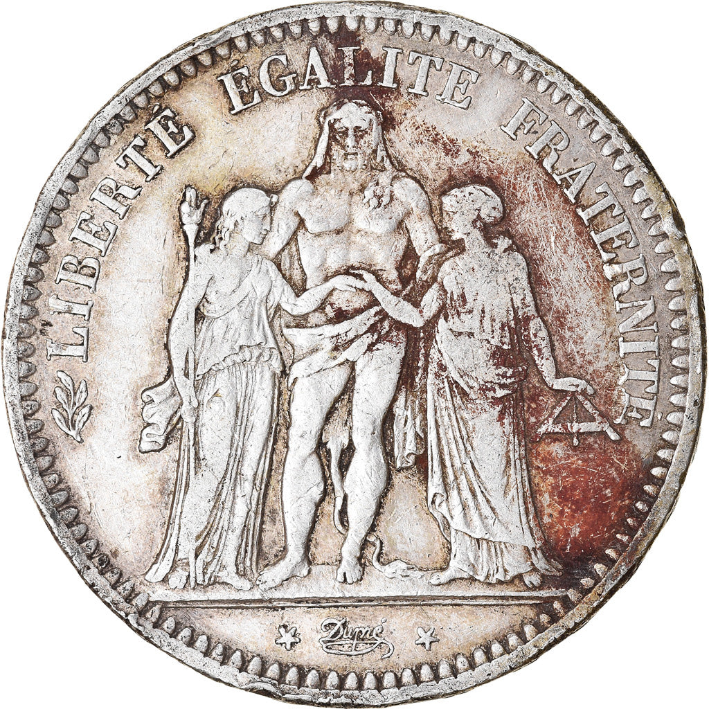 Coin, France, Hercule, 5 Francs, 1848, Paris, VF(30-35), Silver, KM:756.1