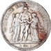 Moneta, Francja, Hercule, 5 Francs, 1848, Paris, VF(30-35), Srebro, KM:756.1