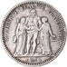 Monnaie, France, Hercule, 5 Francs, 1849, Paris, TB, Argent, Gadoury:683