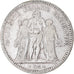 Monnaie, France, Hercule, 5 Francs, 1849, Paris, TB, Argent, Gadoury:683