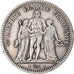 Monnaie, France, Hercule, 5 Francs, 1849, Paris, TB, Argent, Gadoury:683