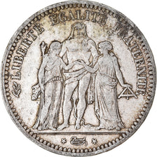 Coin, France, Hercule, 5 Francs, 1849, Paris, VF(20-25), Silver, KM:756.1