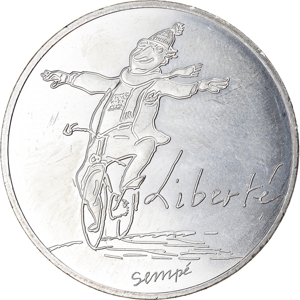France, 10 Euro, 2014, Liberté, SUP, Argent, Gadoury:EU717