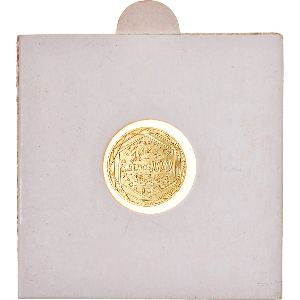 France, 100 Euro, 2008, MS(65-70), Gold, Gadoury:EU289, KM:1536