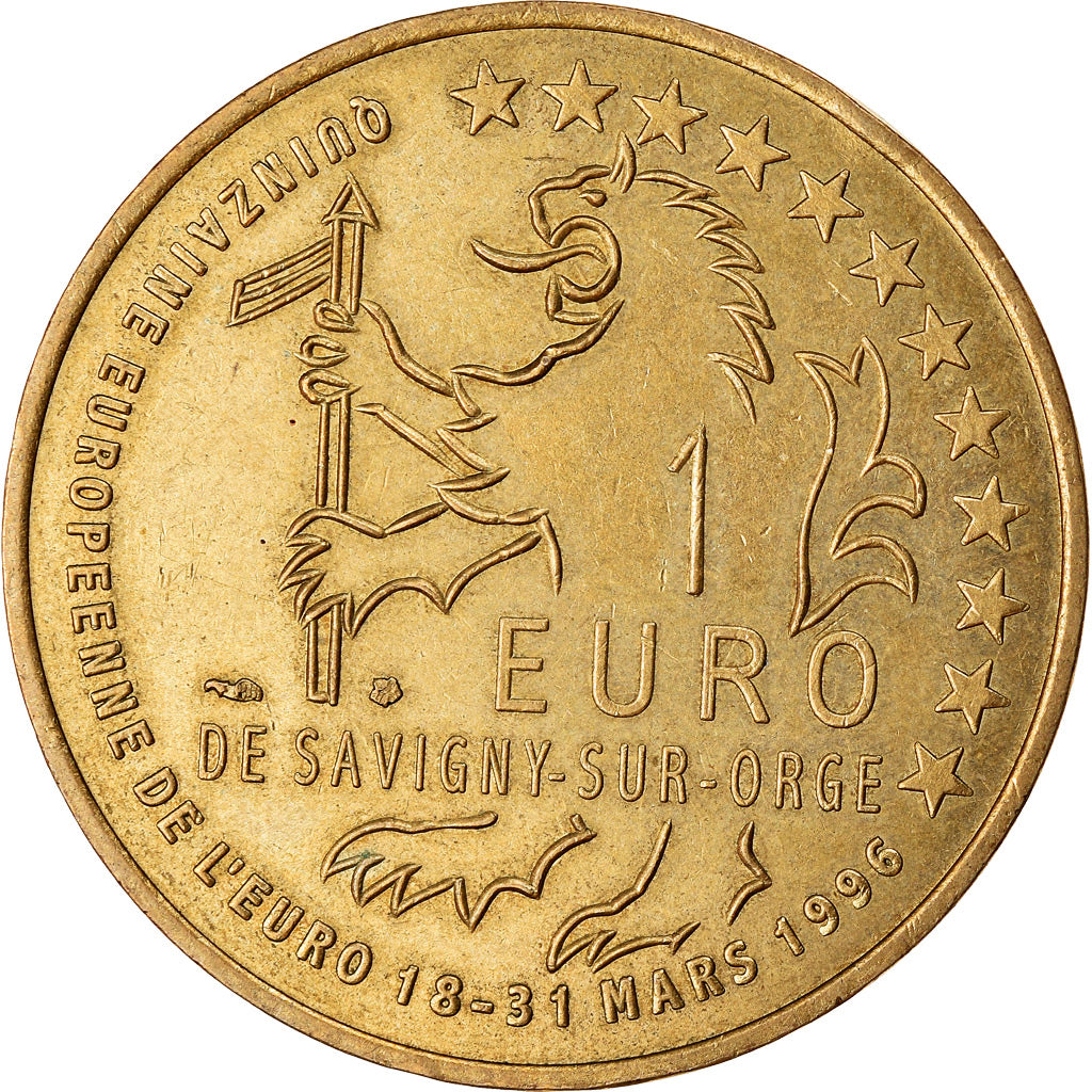 Francia, Euro, Savigny sur Orge, 1996, EBC, Aluminio y cuproníquel