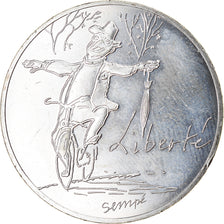 France, 10 Euro, 2014, Liberté, MS(63), Silver, Gadoury:EU717