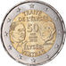 Frankrijk, 2 Euro, Traité de l'Elysée, 2013, ZF, Bi-Metallic, KM:2094