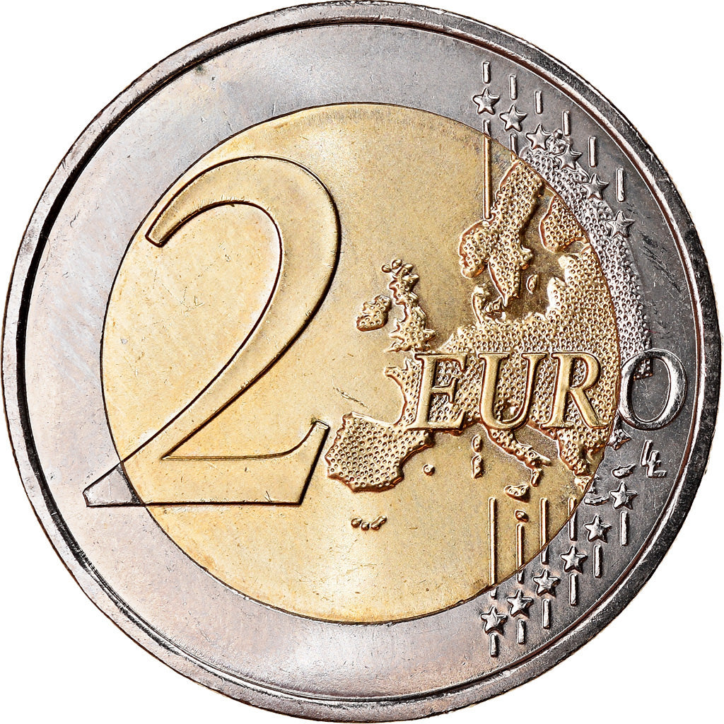 Frankrijk, 2 Euro, Traité de l'Elysée, 2013, ZF, Bi-Metallic, KM:2094