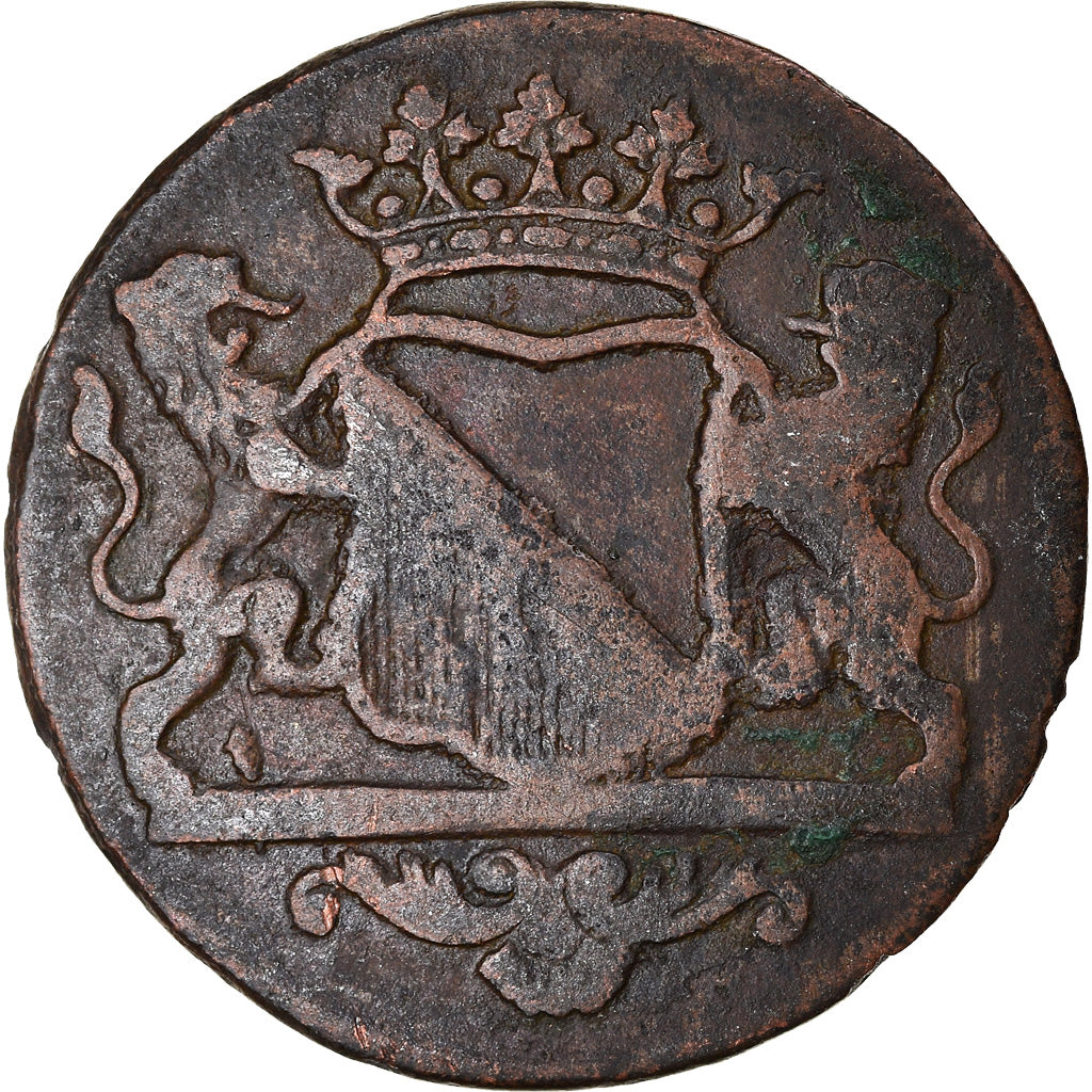 Coin, Netherlands, UTRECHT, Duit, 1790, VF(30-35), Copper, KM:91