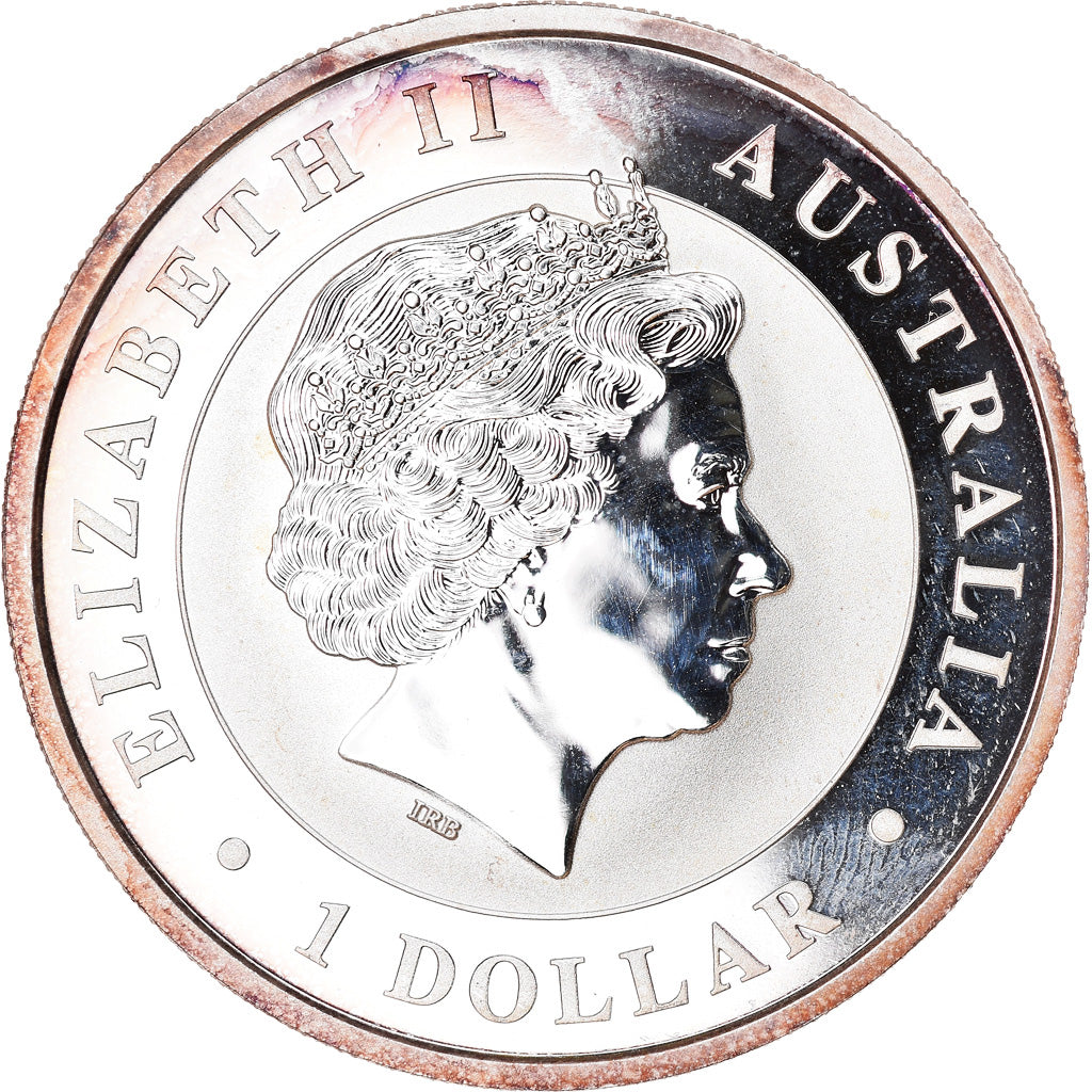 Coin, Australia, Australian Kookaburra, Dollar, 2016, VF(30-35), Silver