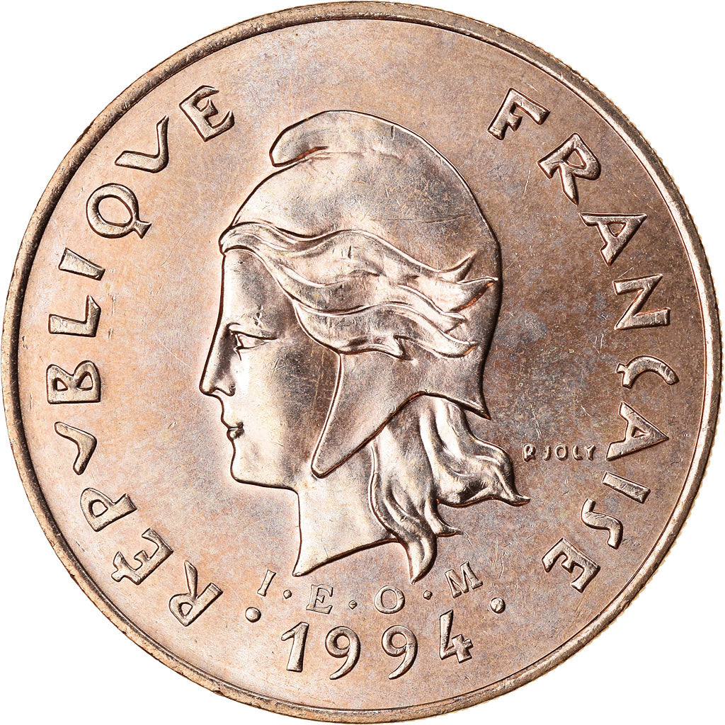 Monnaie, Nouvelle-Calédonie, 100 Francs, 1994, Paris, SPL, Nickel-Bronze, KM:15