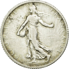 Monnaie, France, Semeuse, Franc, 1911, Paris, TTB+, Argent, KM:844.1