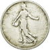Moneta, Francia, Semeuse, Franc, 1911, Paris, BB+, Argento, KM:844.1