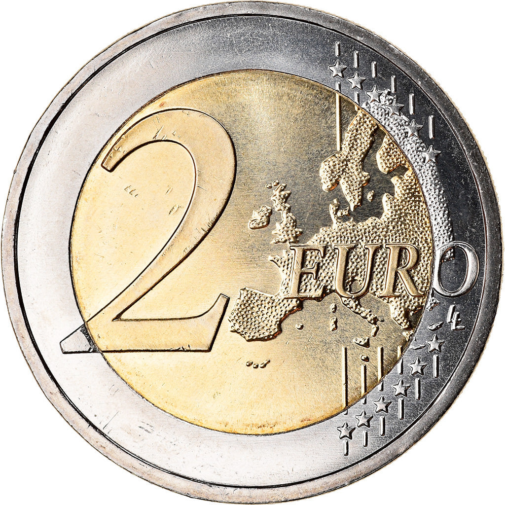 Germany, 2 Euro, Chute du Mur de Berlin, 2019, MS(63), Bi-Metallic