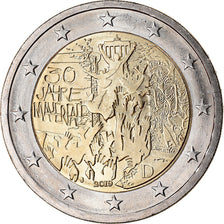 Allemagne, 2 Euro, Chute du Mur de Berlin, 2019, SPL, Bi-Metallic