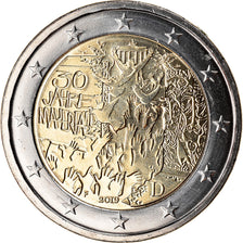 Allemagne, 2 Euro, Chute du Mur de Berlin, 2019, SPL, Bi-Metallic