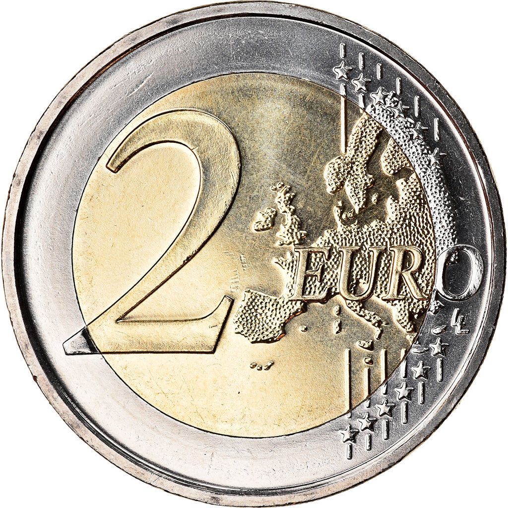Allemagne, 2 Euro, Chute du Mur de Berlin, 2019, SPL, Bi-Metallic
