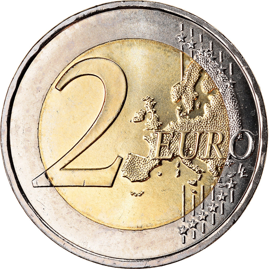 Monaco, 2 Euro, Admission à l'ONU, 2013, MS(63), Bi-Metallic