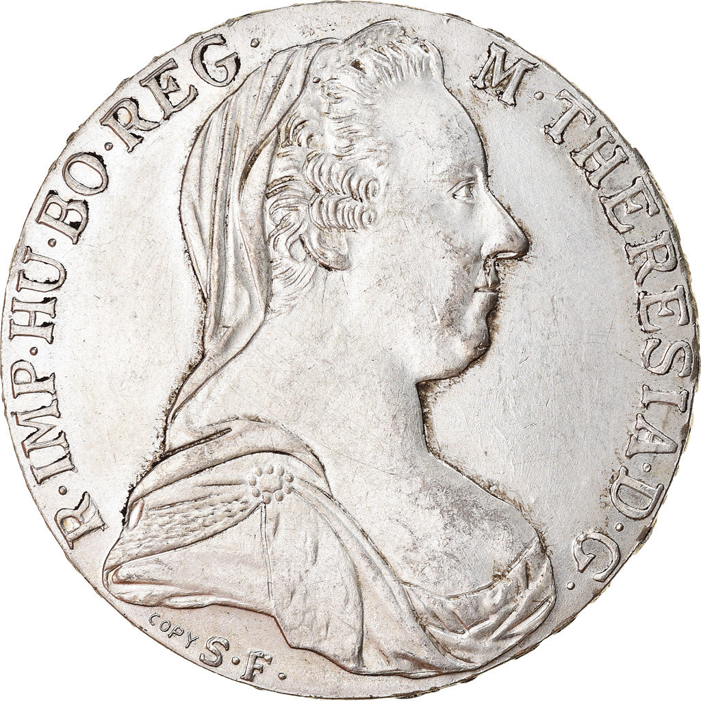 Coin, Austria, Joseph II, Thaler, 1780, AU(50-53), Silver, KM:T1