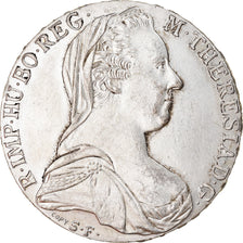Coin, Austria, Joseph II, Thaler, 1780, AU(50-53), Silver, KM:T1