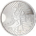 France, 10 Euro, Semeuse, 2009, MS(63), Silver, KM:1580