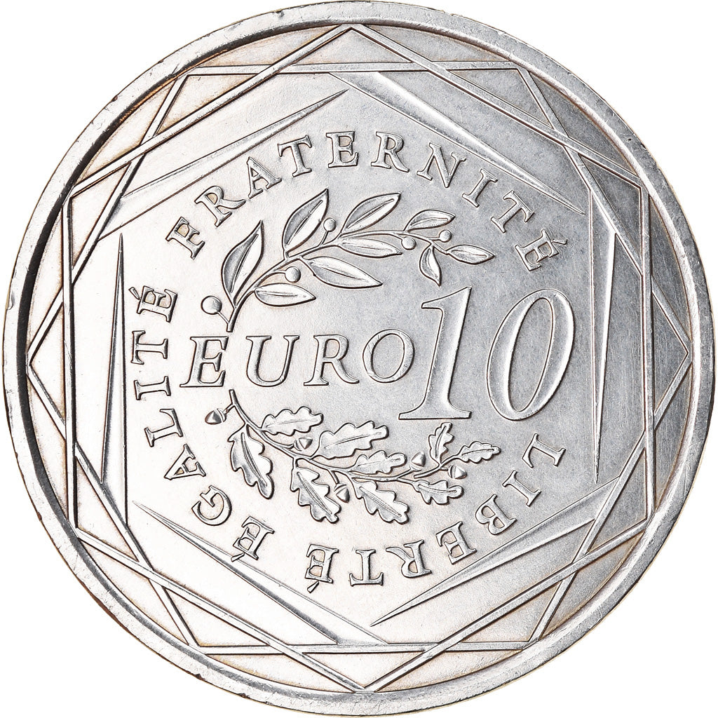France, 10 Euro, Semeuse, 2009, TTB, Argent, KM:1580