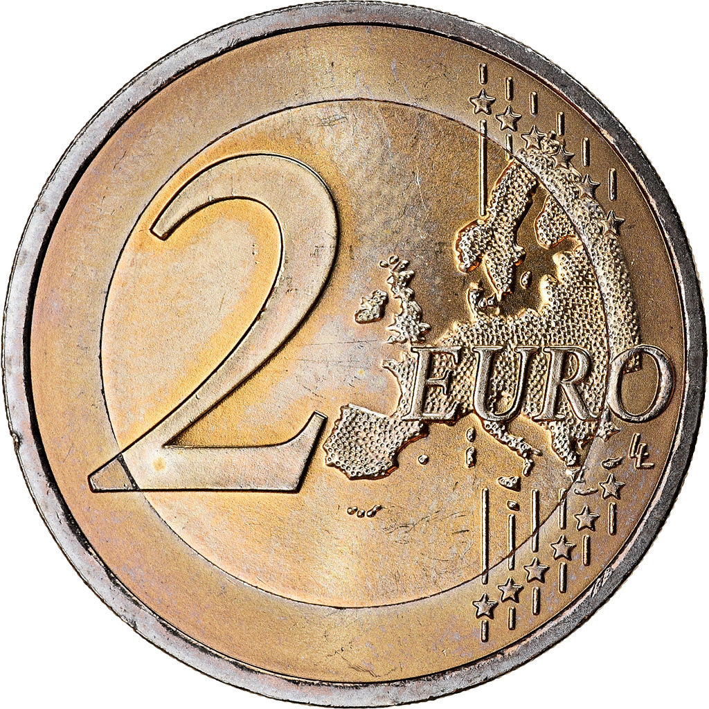 Oostenrijk, 2 Euro, 10 ans de l'Euro, 2012, UNC-, Bi-Metallic, KM:3205