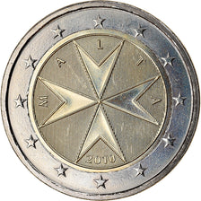 Malte, 2 Euro, 2010, SPL, Bi-Metallic, KM:132