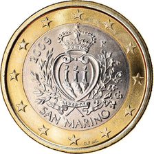 San Marino, Euro, 2009, SPL, Bi-Metallic, KM:485